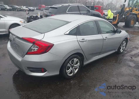 2017 Honda Civic Lx from USA, damaged, VIN 19XFC2F53HE224933